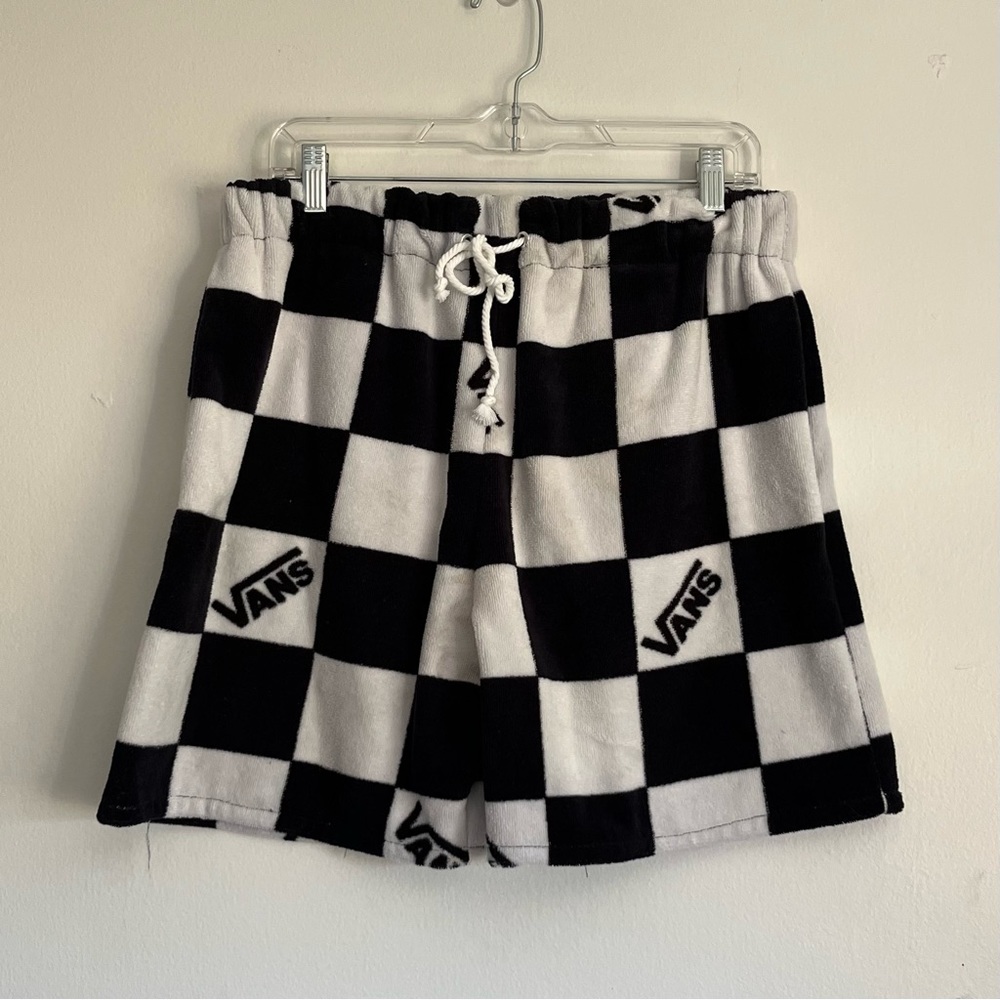 Vans towel shorts hand made